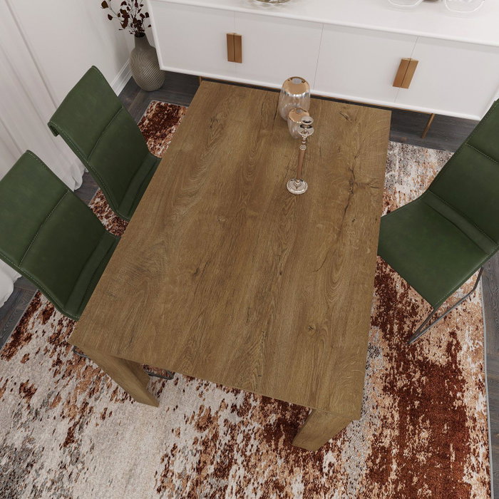Hanah Home Mesa de Comedor Single 120 - Roble Hanah Home Mesa de Comedor Single 120 - Roble